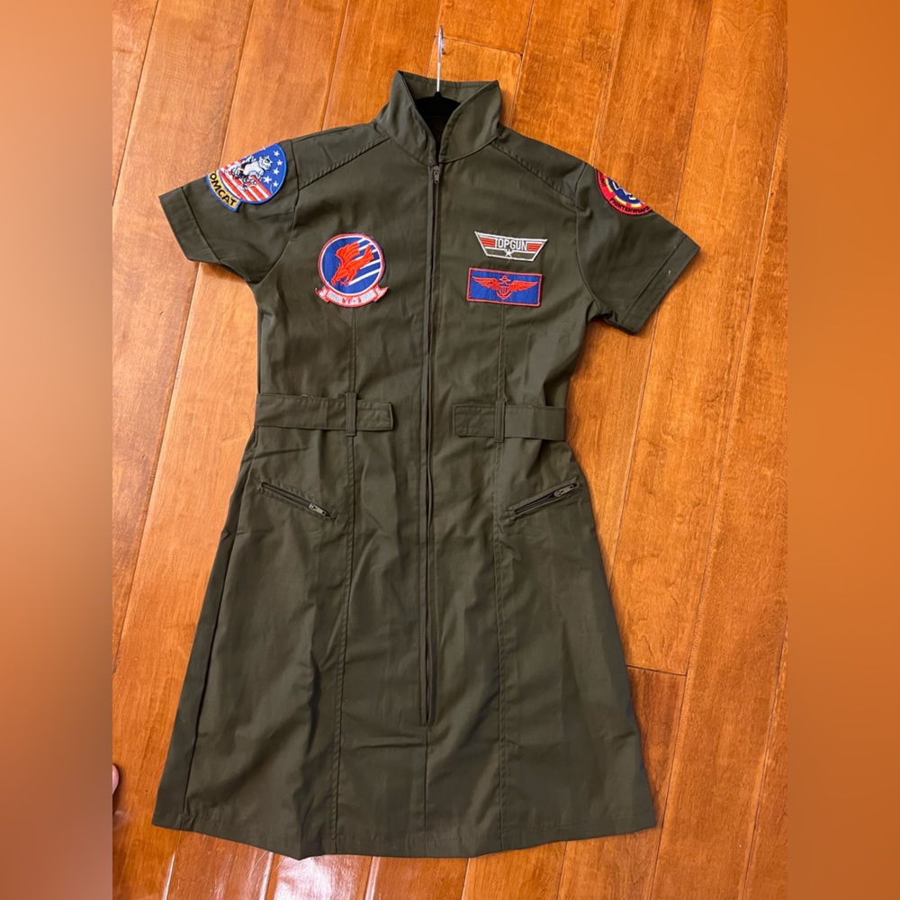 Top Gun dress/costume. Size medium. Worn once!